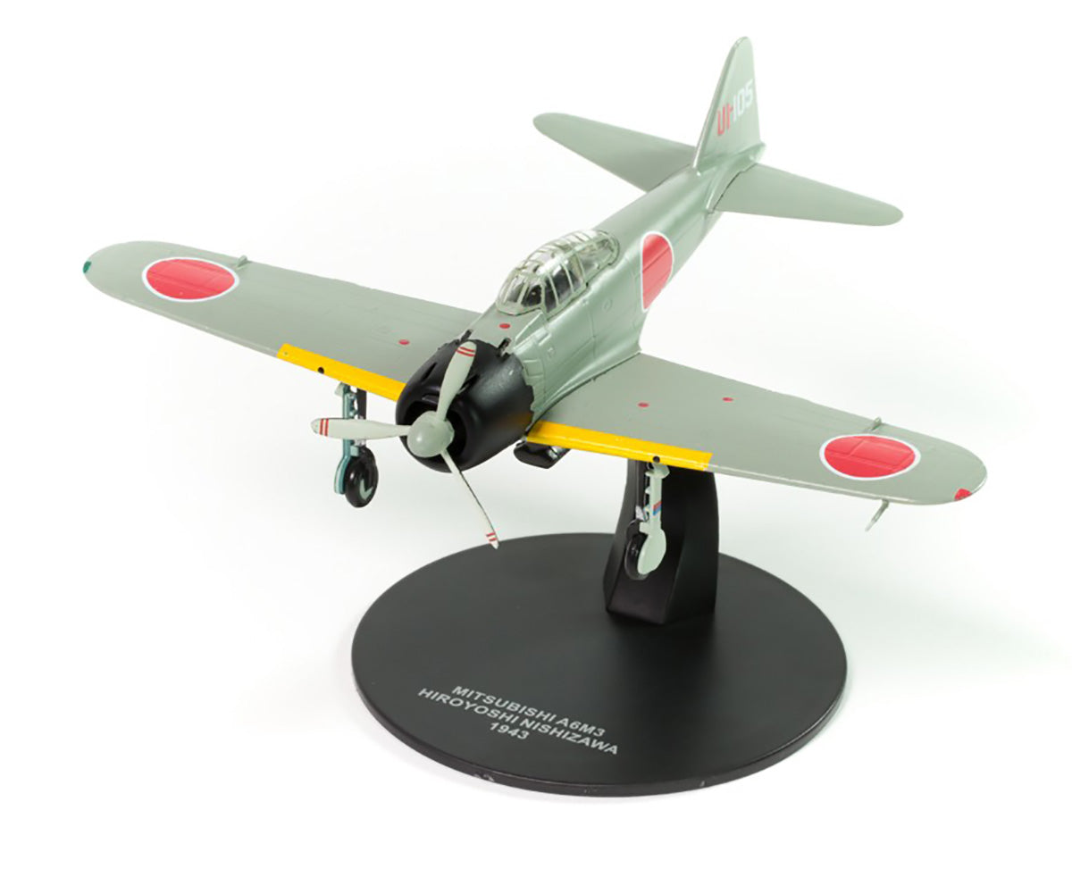 Mitsubishi A6M3 Zero, 251st Kokutai (Air Group) 1943 1/72 Scale Model By Atlas Editions