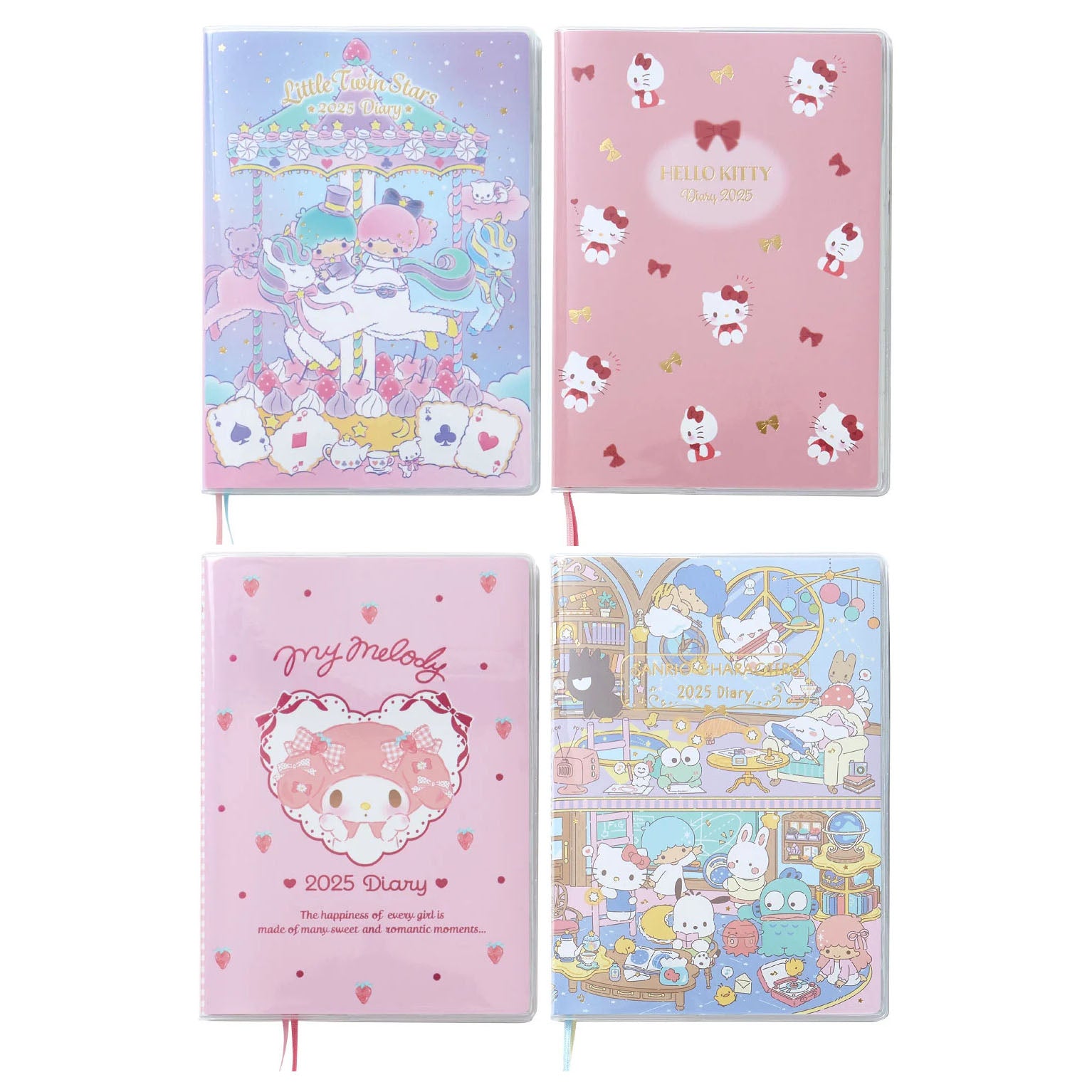 Japan Sanrio 2025 Weekly B6 Schedule Book / Planner