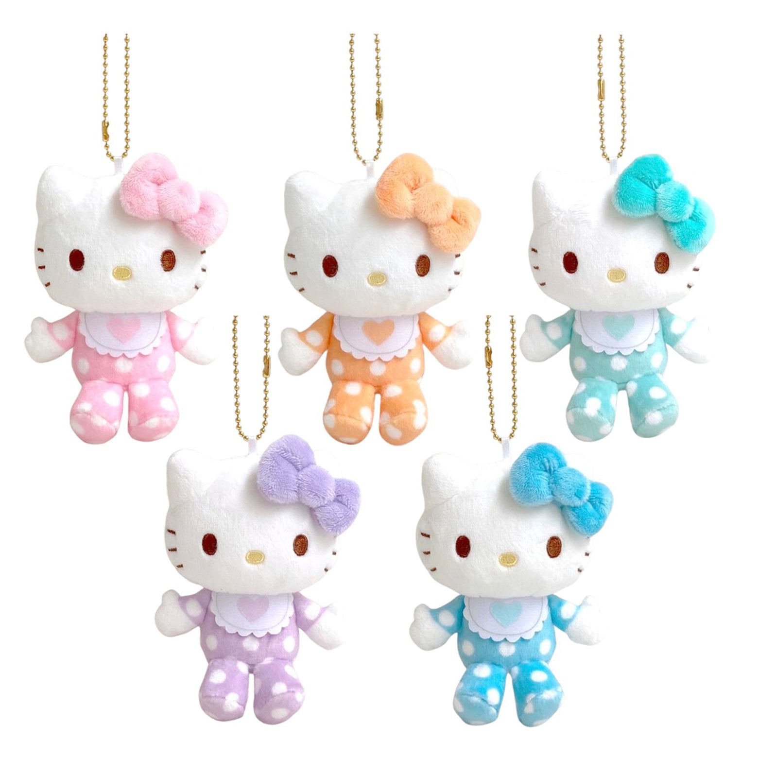 Japan Sanrio Hello Kitty Plush Doll Keychain (Baby)