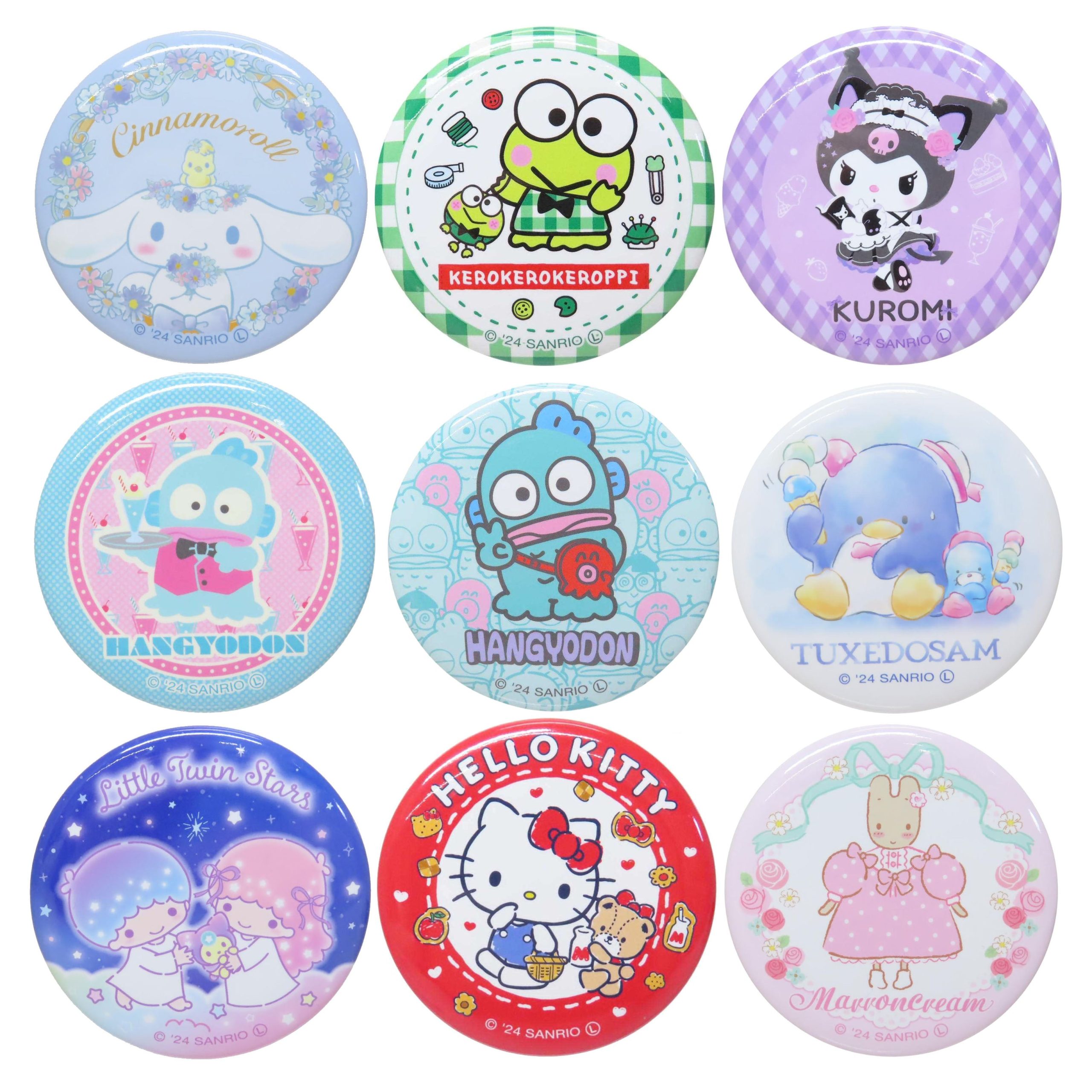 Japan Sanrio Metal Badge Brooch