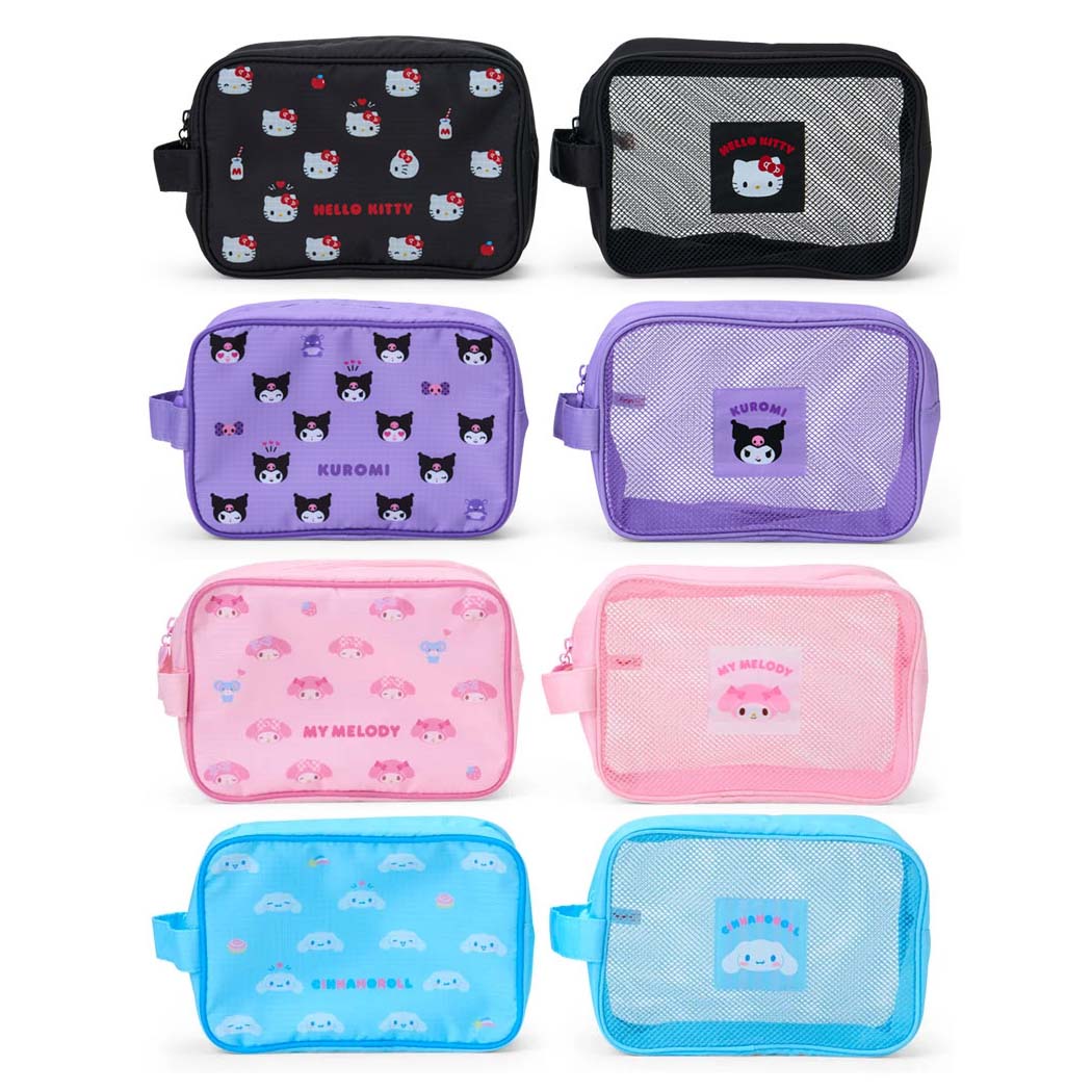 Japan Sanrio Travel Pouch Set of 2
