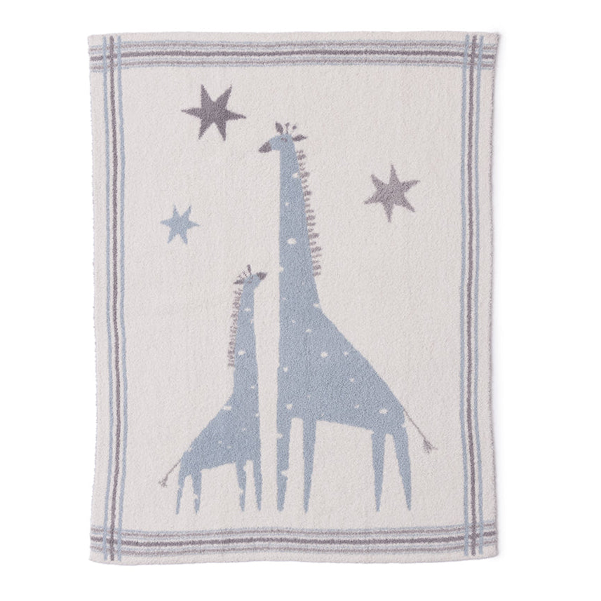 CozyChic® Giraffe Stroller Blanket - Raindrop Multi