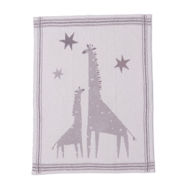 CozyChic® Giraffe Stroller Blanket - Sandstone Multi