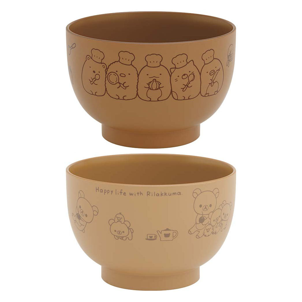Japan San-X Rilakkuma / Sumikko Gurashi Microwave Plastic Bowl