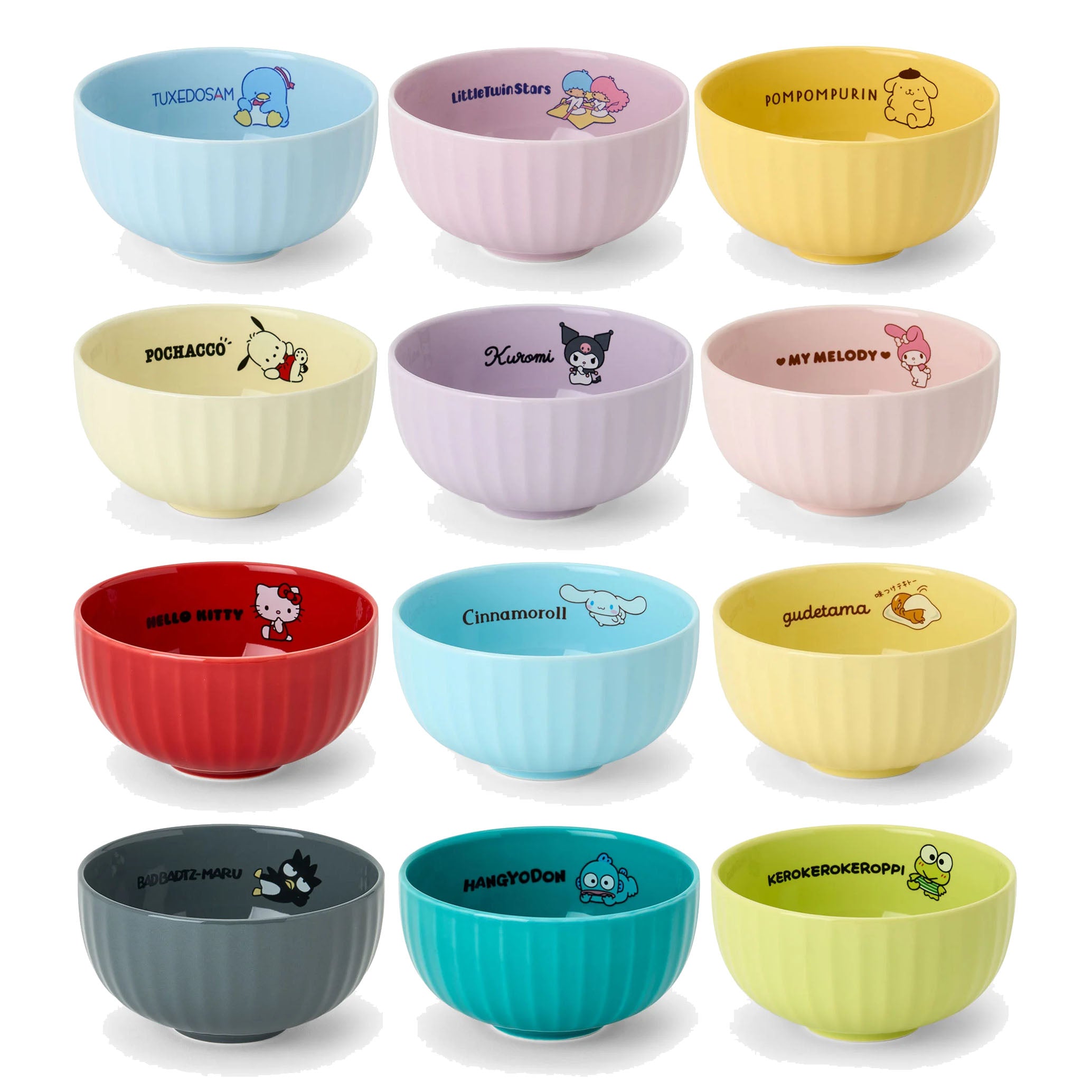Japan Sanrio Ceramic Bowl (Colorful)