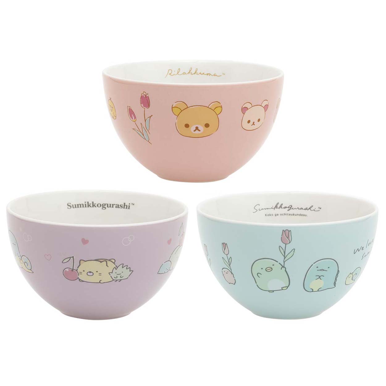 Japan San-X Rilakkuma / Sumikko Gurashi Ceramic Bowl