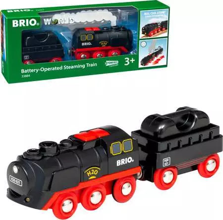 BRIO World Battery-operated Steaming Train