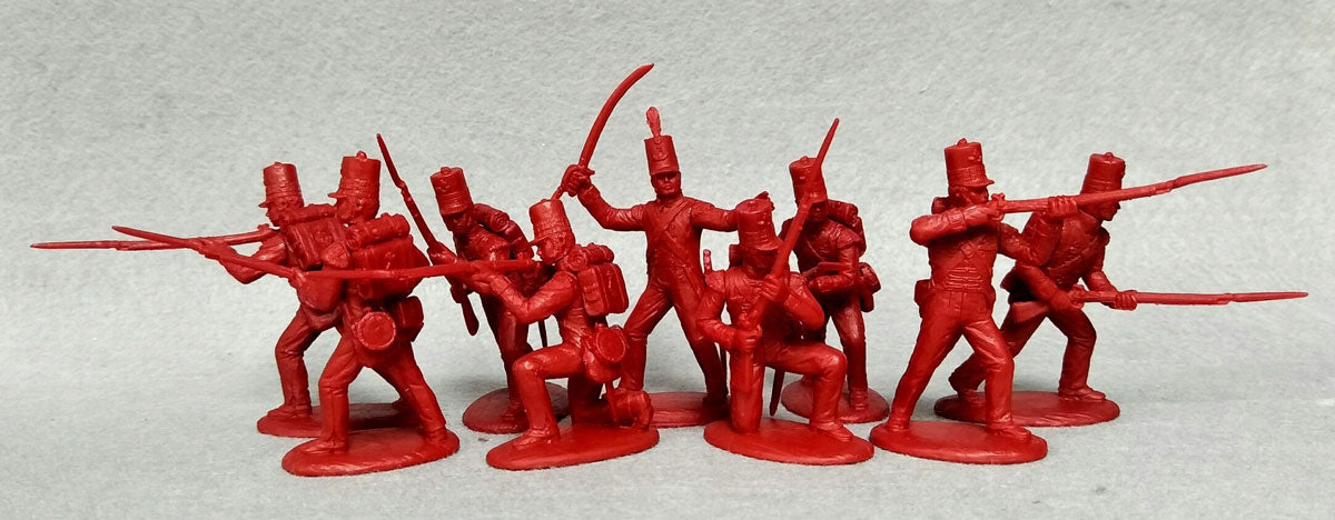 Napoleonic Wars British Highland Light Infantry 1803 – 1815, 54 mm (1/32) Scale Plastic Figures