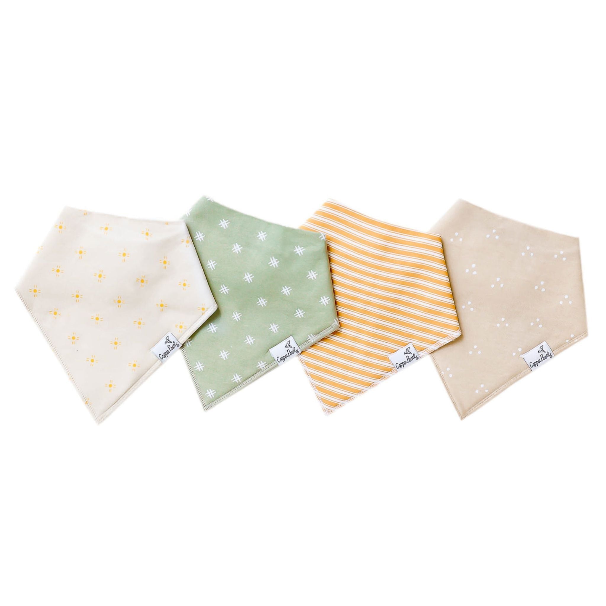 Bandana Bib 4pk- Santa Fe