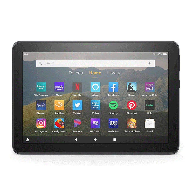 Amazon Fire HD 8 Tablet with Alexa, 8" HD Display, 32GB 10th Generation for Portable Entertainment