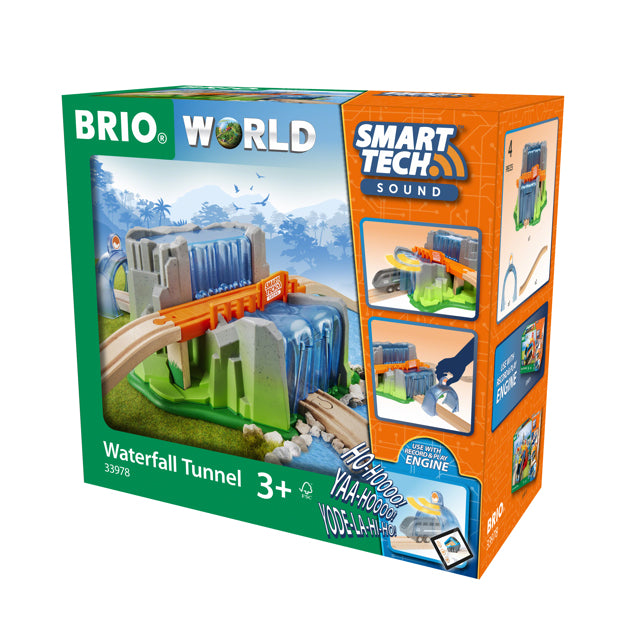 BRIO Smart Tech Sound Waterfall Tunnel 33978