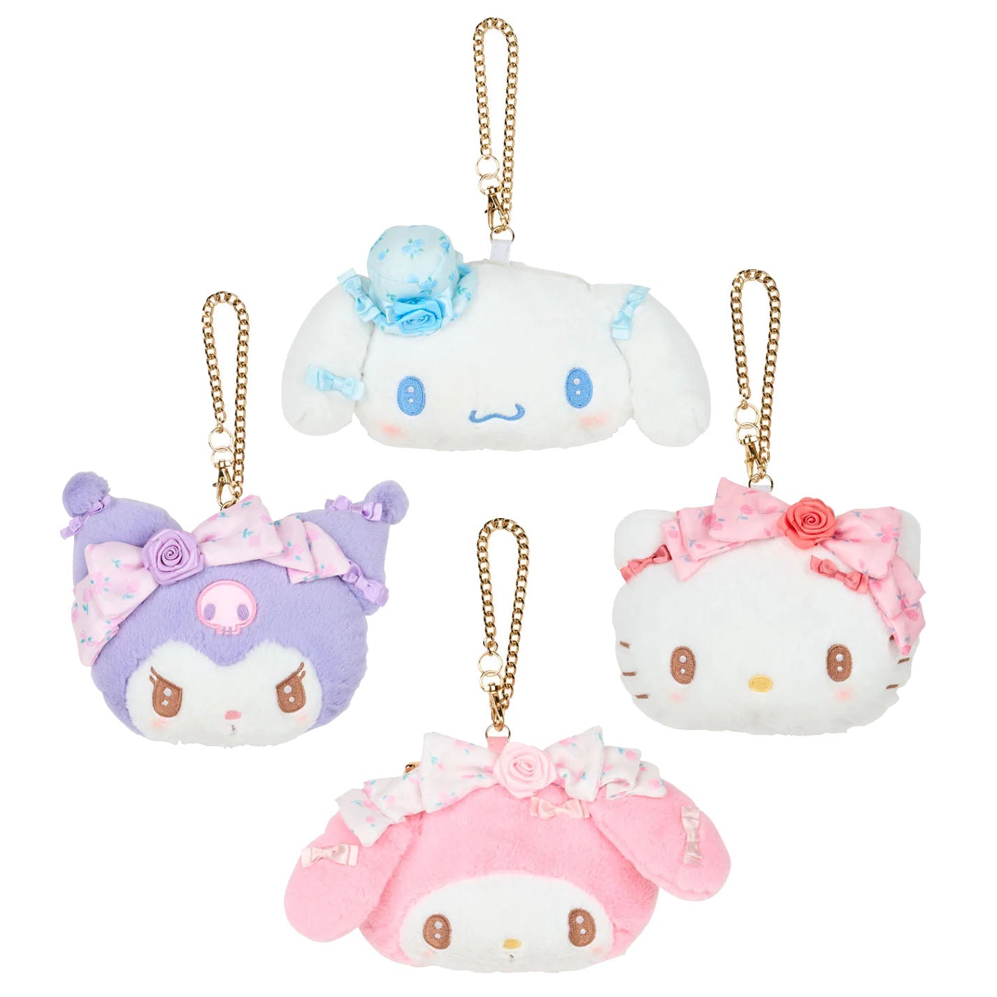 Japan Sanrio Plush Card Holder Coin Purse (Dolly Rose)