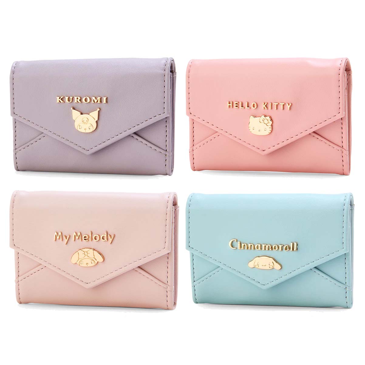 Japan Sanrio Card Pouch Coin Purse (Candy Color)