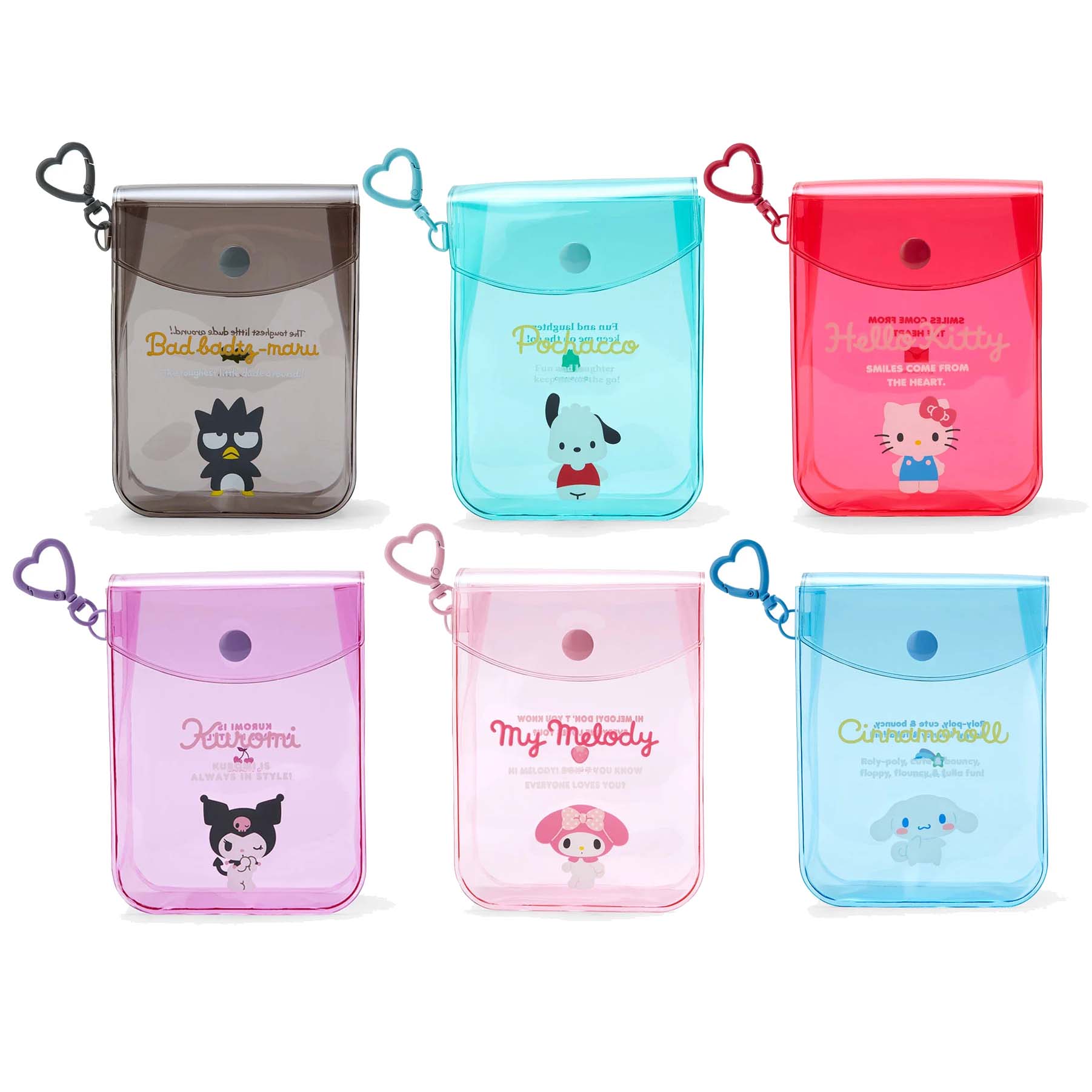 Japan Sanrio PVC Clear Mini Pouch