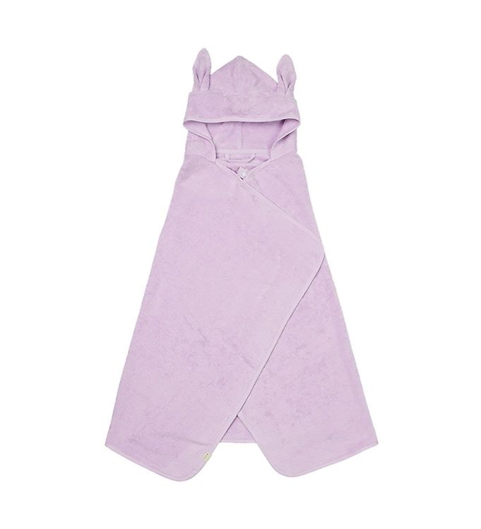 Hooded Towel - Lilac Rabbit