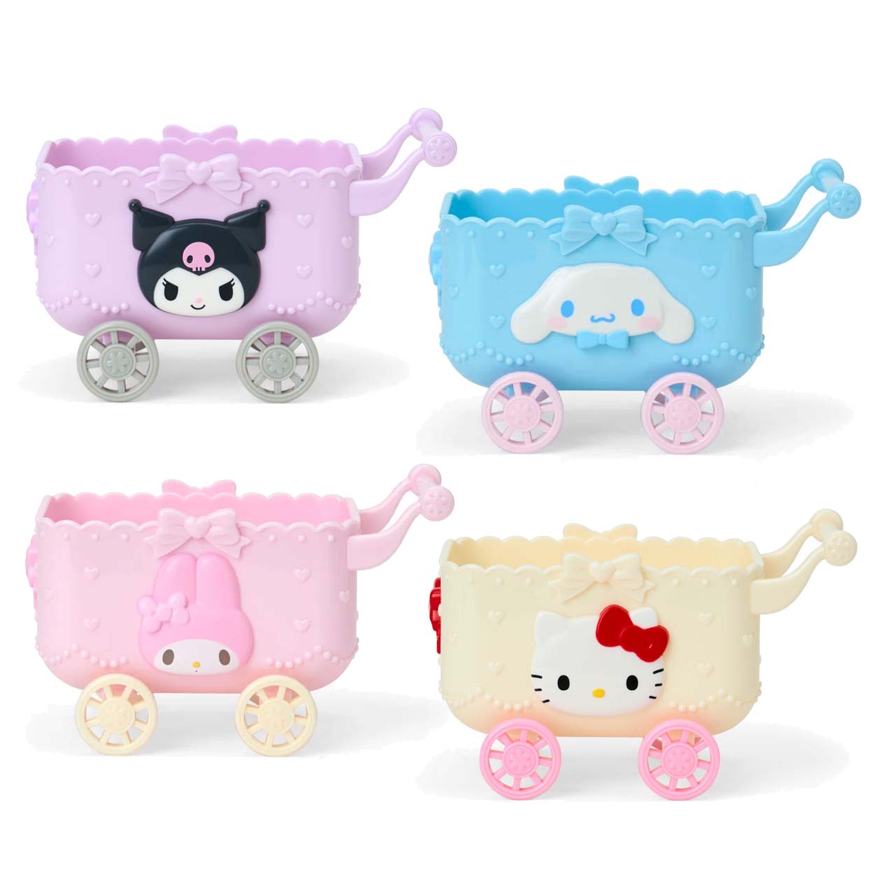 Japan Sanrio Trolley Style Mini Container Case