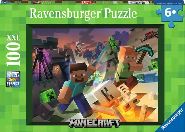 Monster Minecraft 100 Piece Puzzle