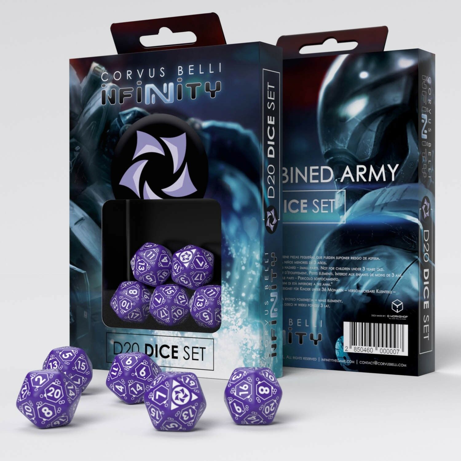 Infinity Combined Army D20 Dice Set