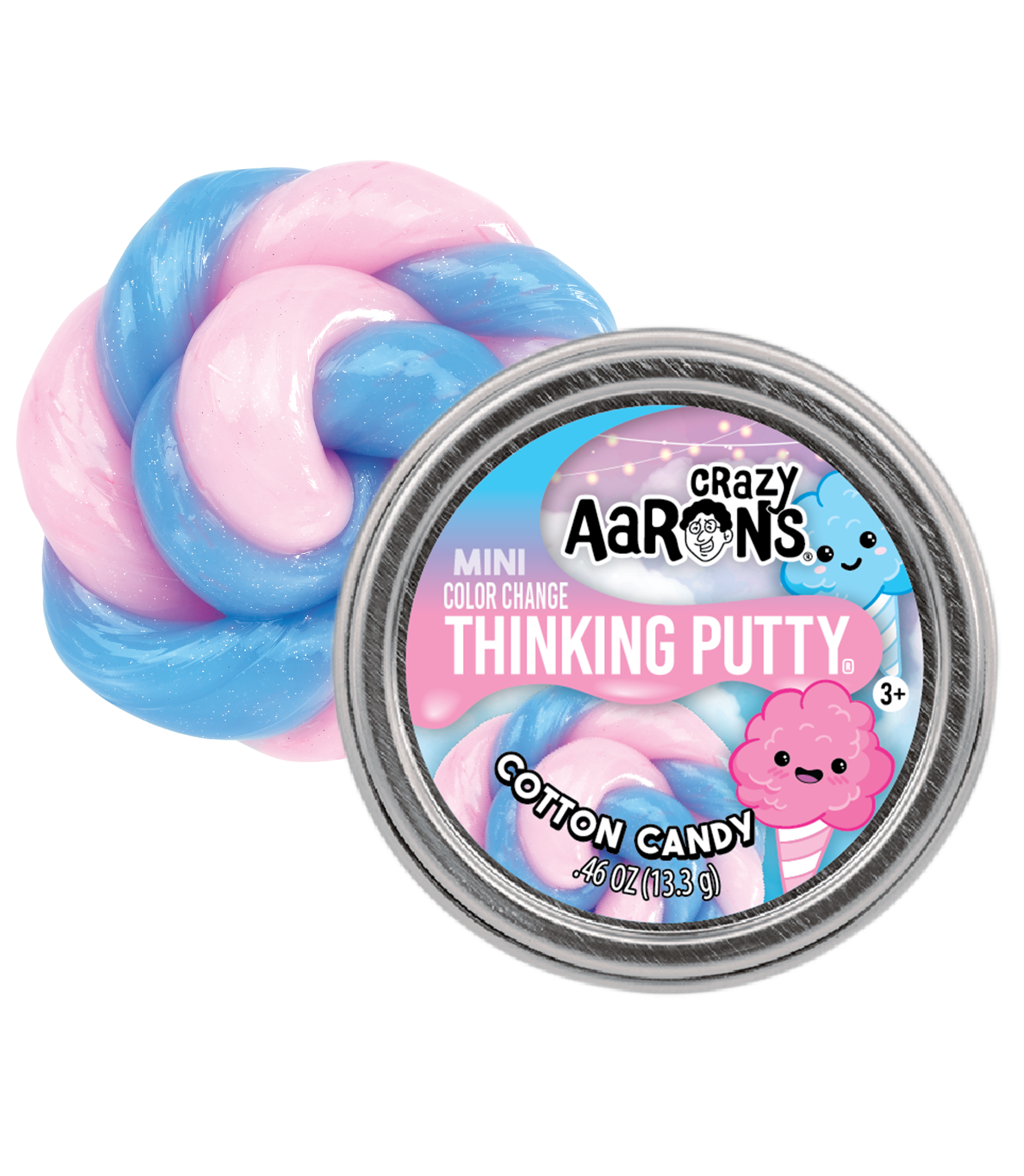 Crazy Aaron's Trendsetter Mini Tin- Cotton Candy