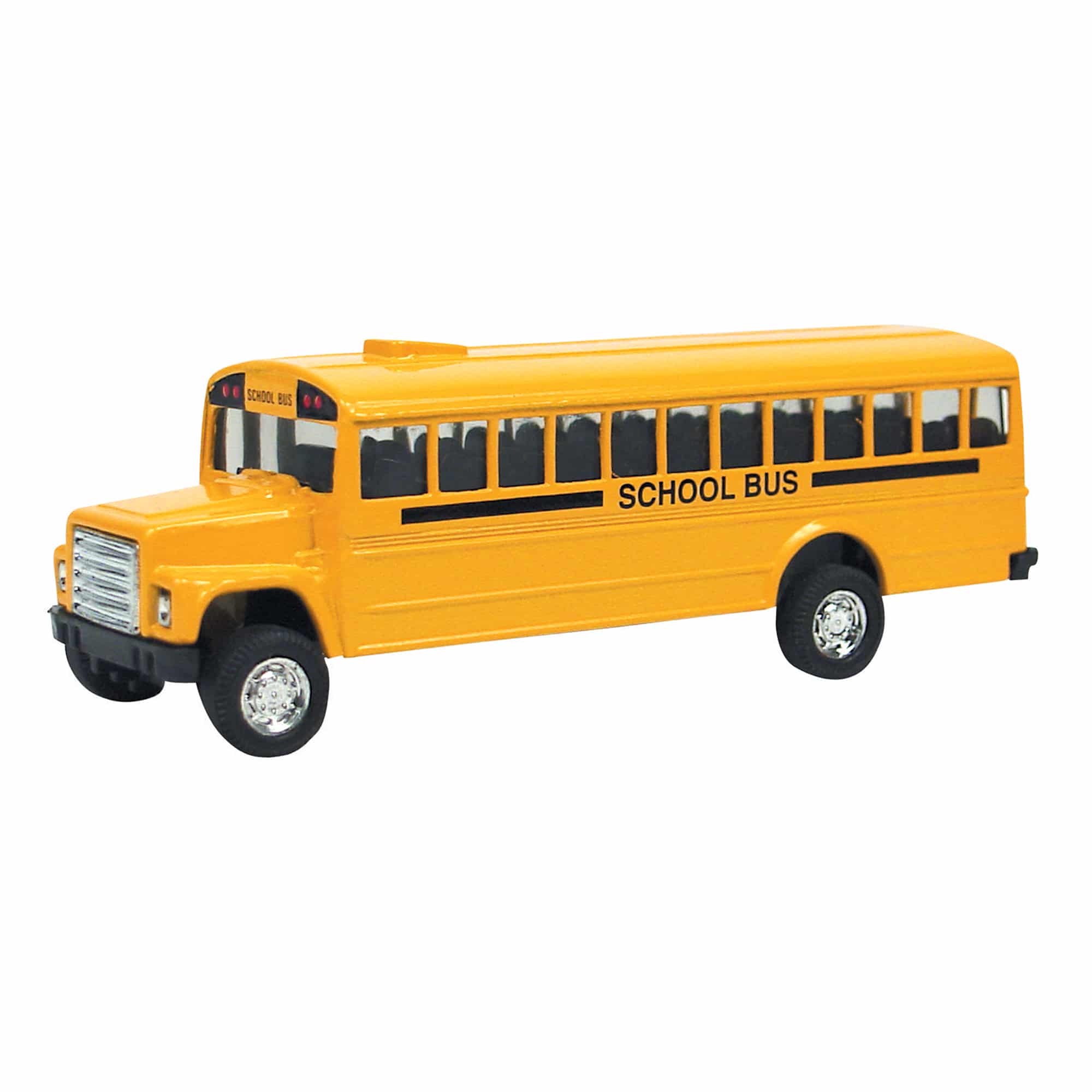 Die-Cast Pull-Back Bus