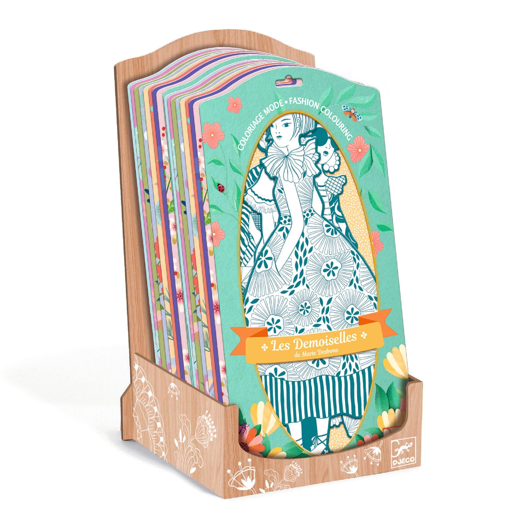 Desmoiselles Coloring Cards