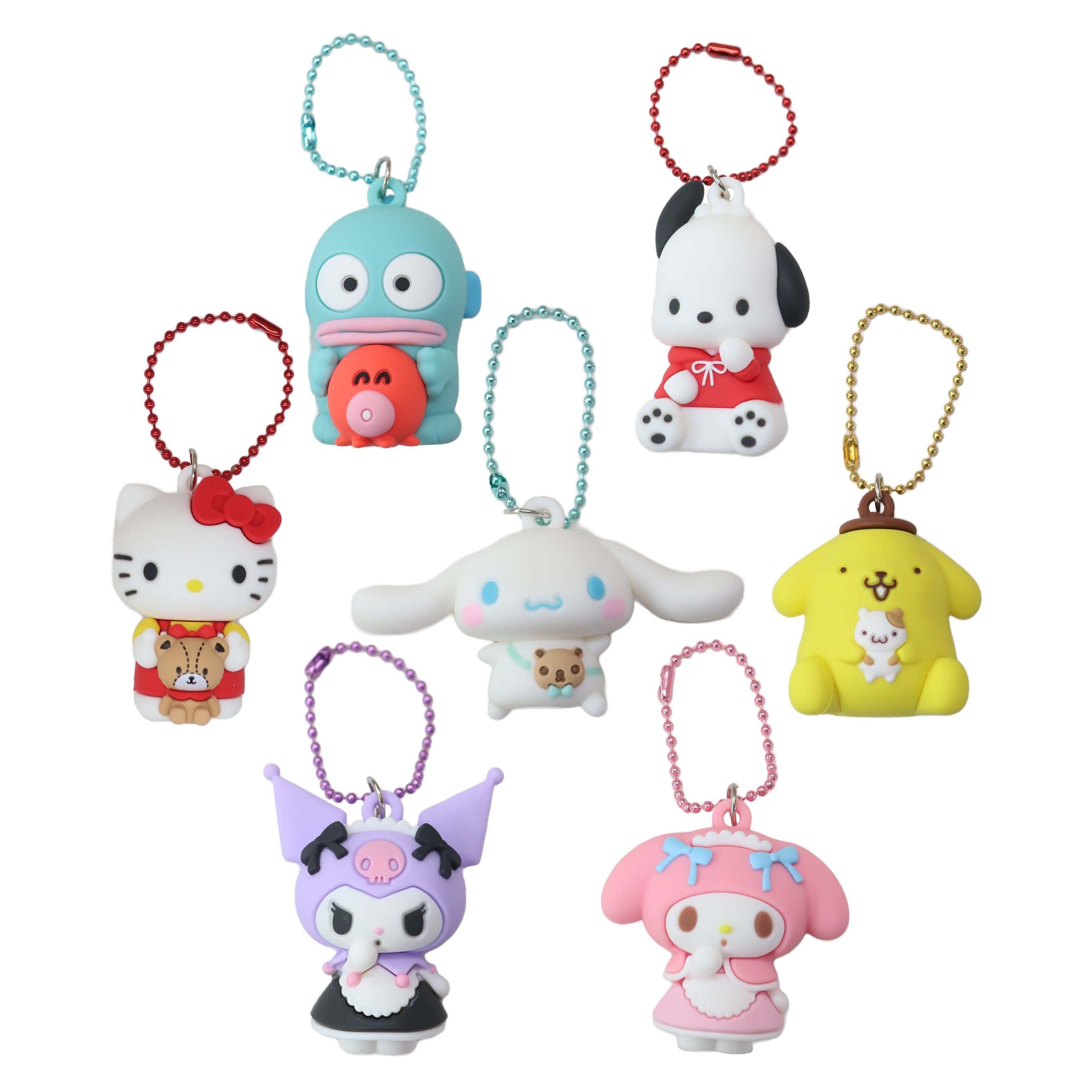 Japan Sanrio PVC Mascot Keychain