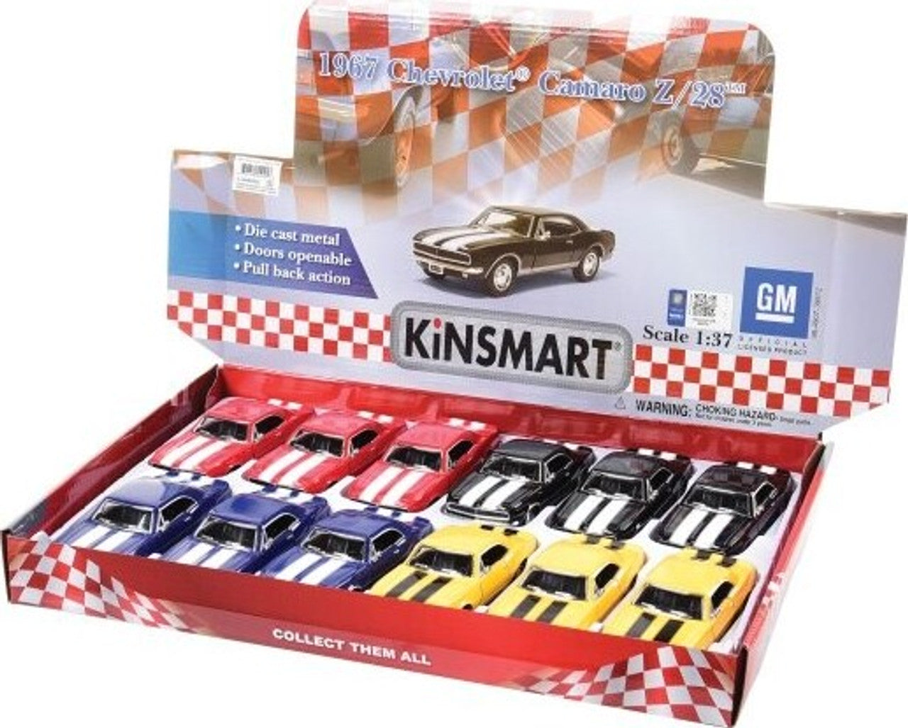Kinsmart - Diecast 1967 Chevrolet Camaro Z/28 (Single Car)