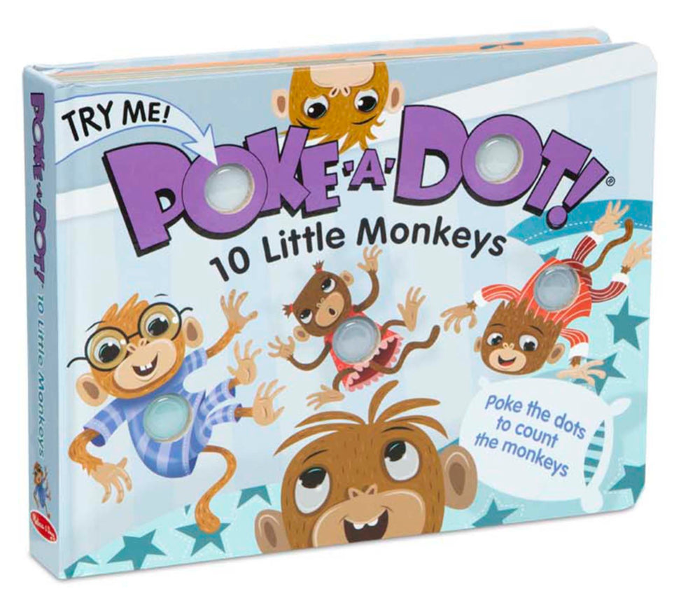 Melissa & Doug 31345 Poke-A-Dot! 10 Little Monkeys