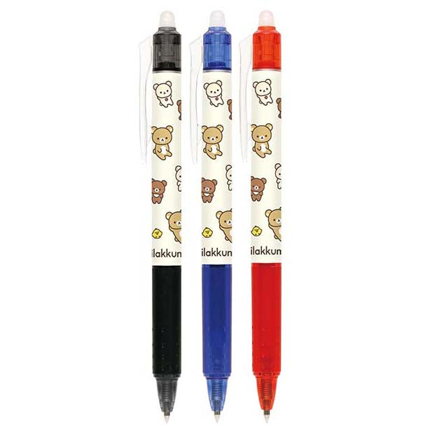 Japan San-X Rilakkuma Frixion Erasable Ballpoint Pen