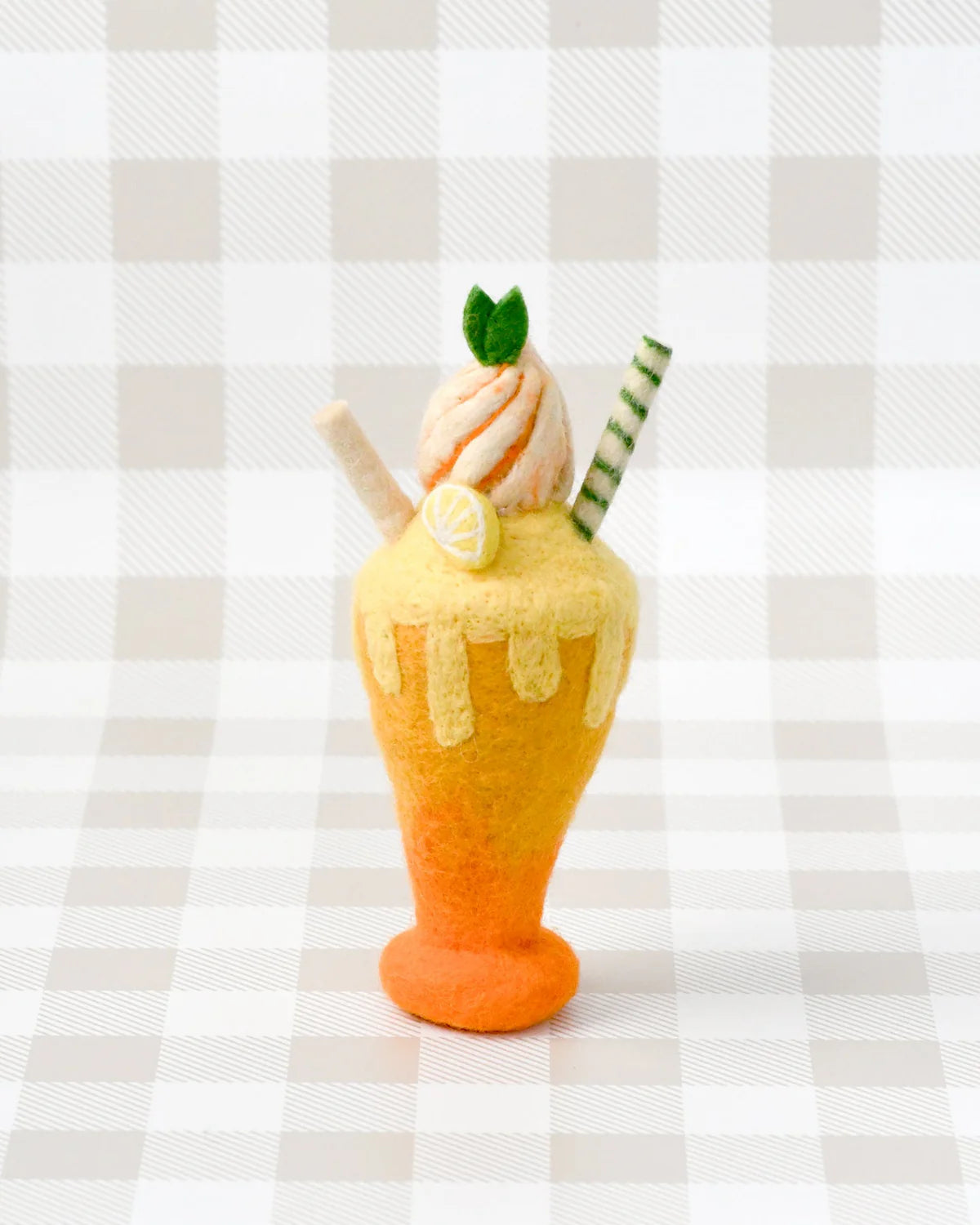 Pre-Order Felt Mango Milk Shake Play Food (Ships in August)