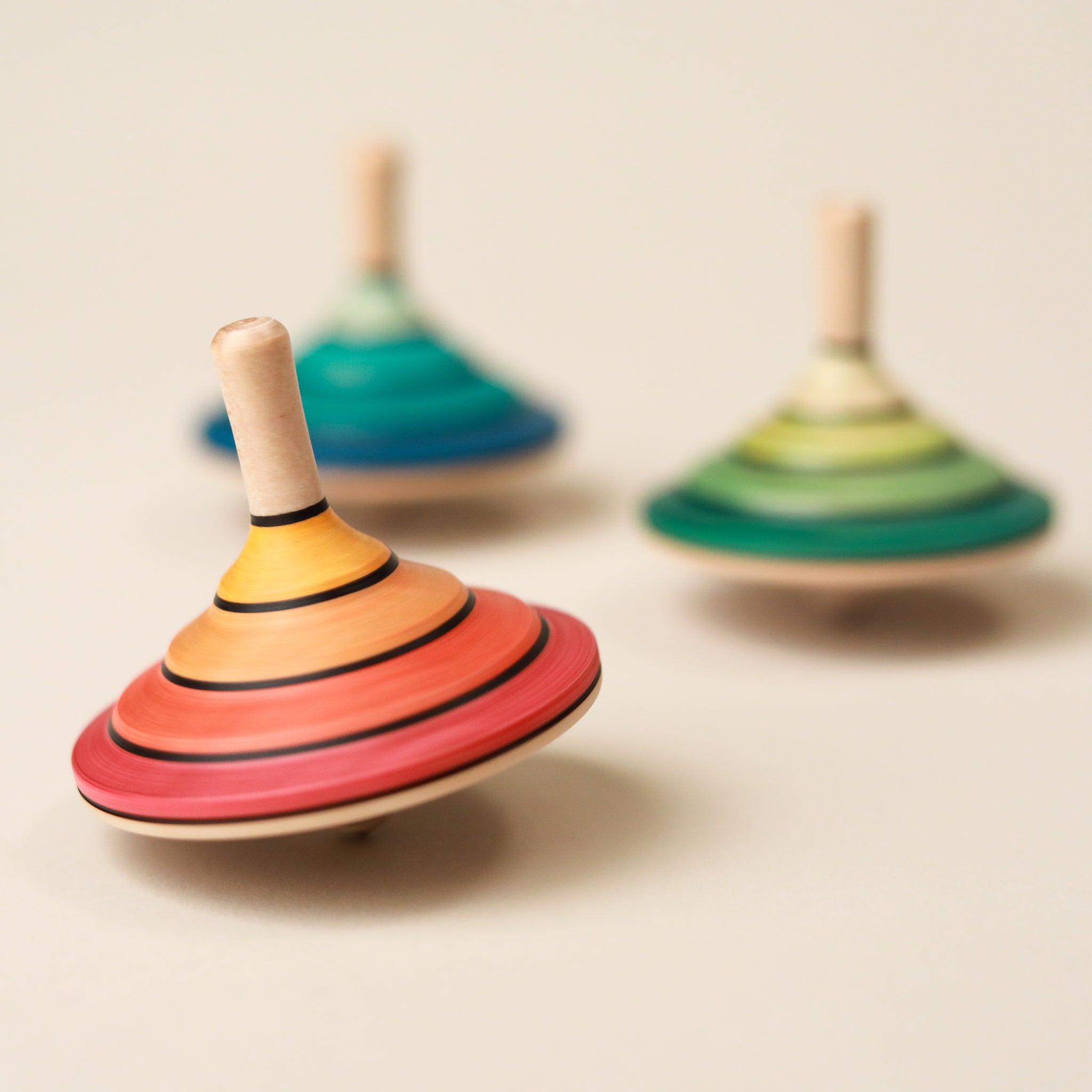 Flamenco Wooden Spinning Top