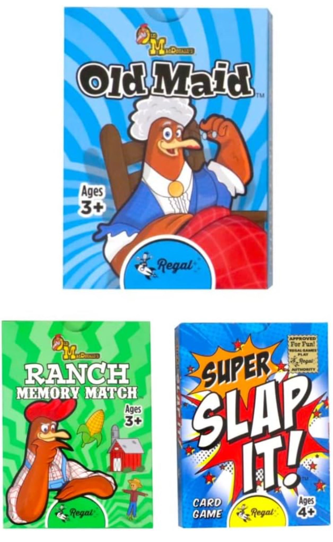 Kid's Card Games - 3 Pack