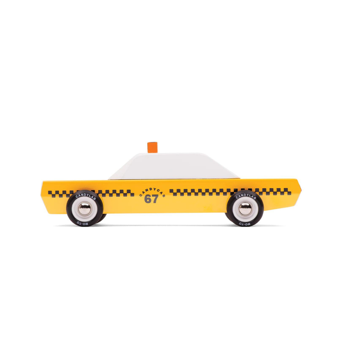 Taxi Wooden Car