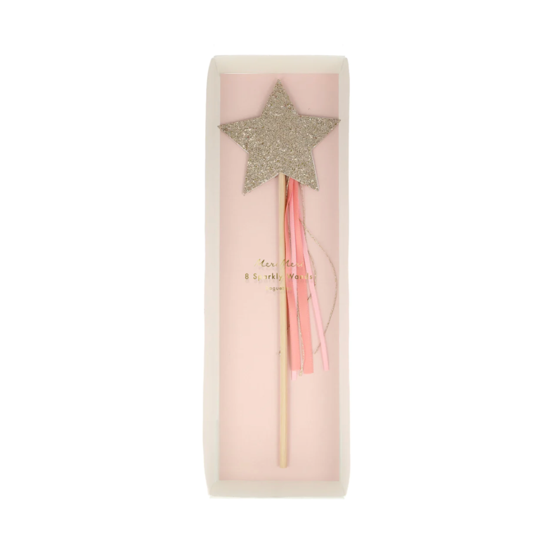 Gold Glitter Wands