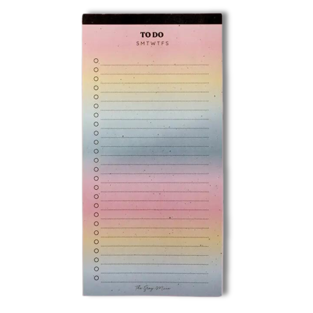 Gradient To-Do List Notepad