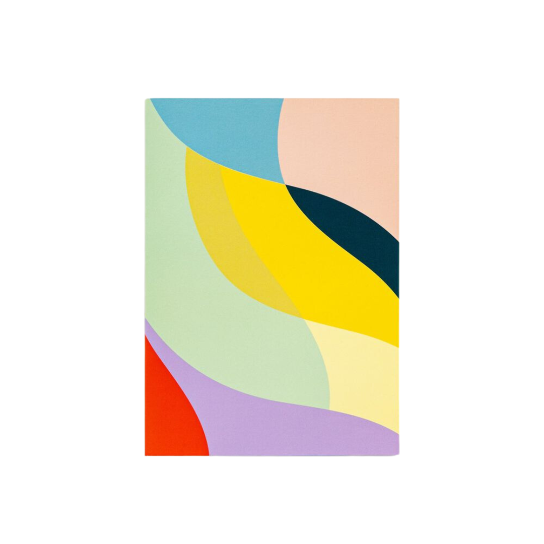 Colorful Geometric Notebook