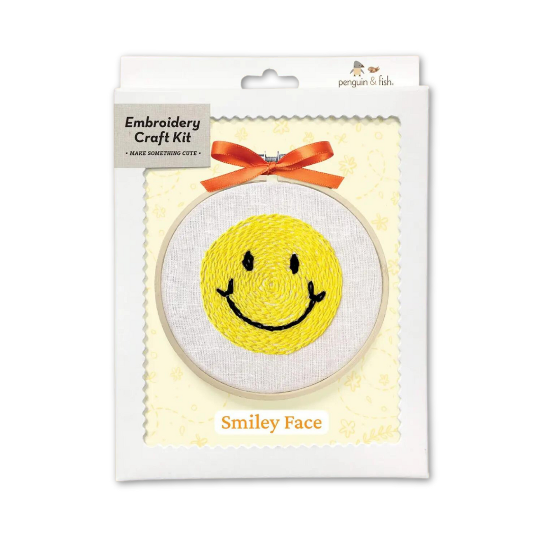 Embroidery Kit - Smiley Face