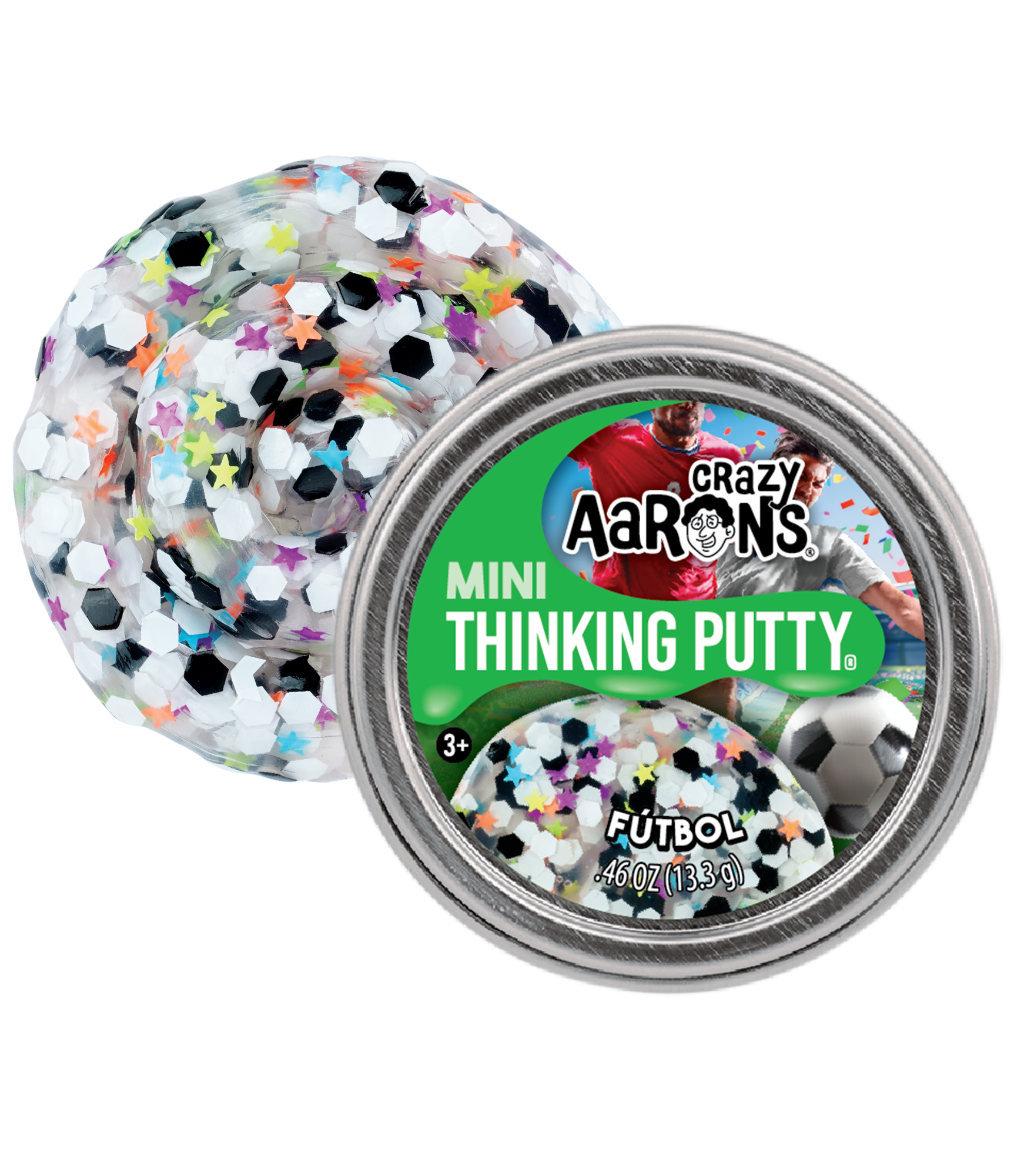 Crazy Aaron's Trendsetter Mini Tin- Futbol