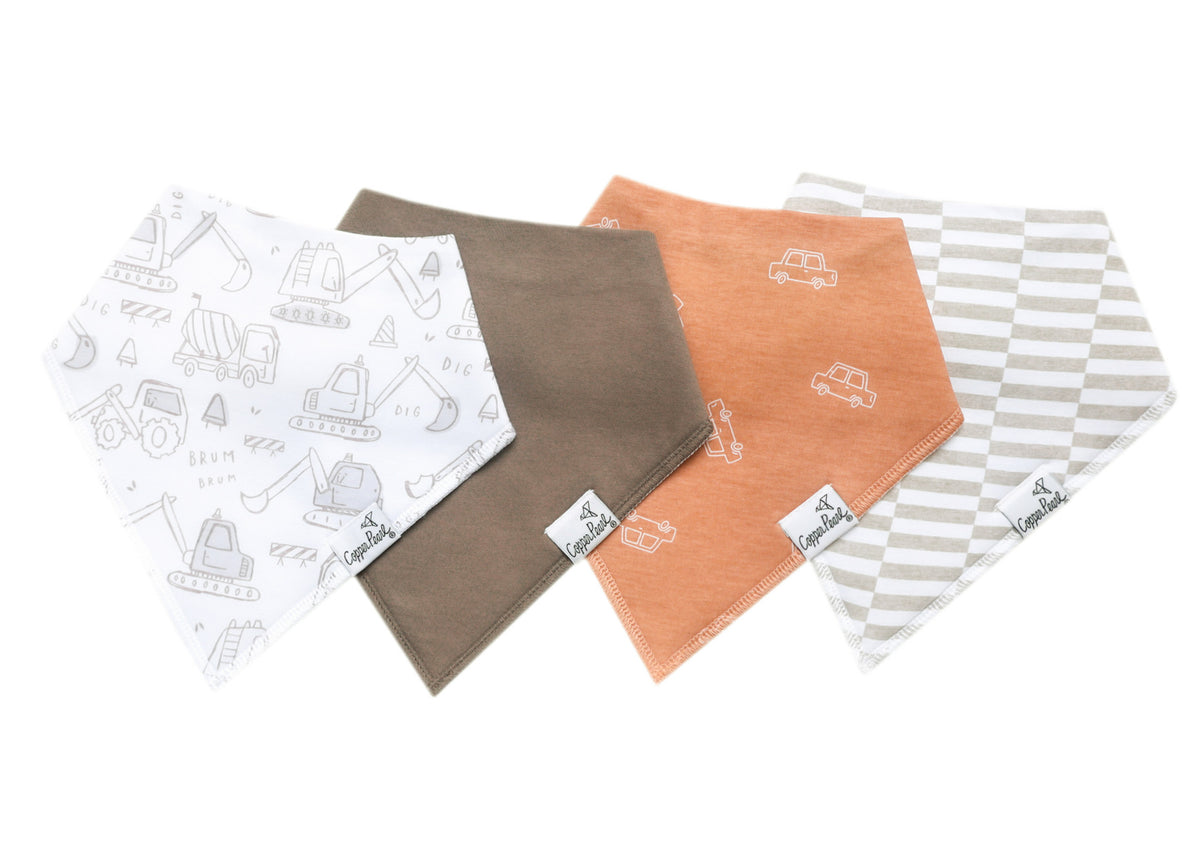 Bandana Bib 4pk- Gage