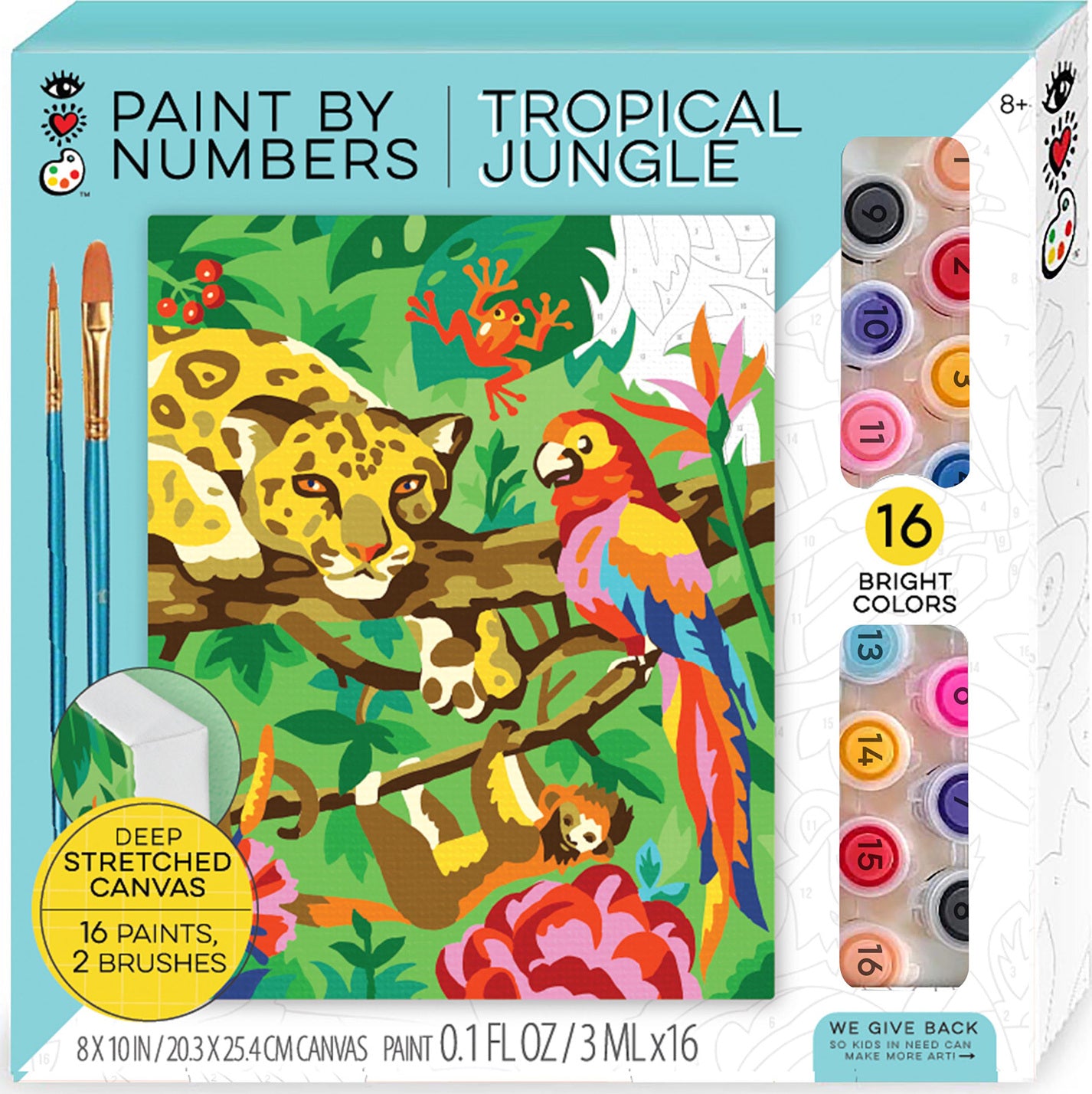 Paint by Number - Tropical Jungle