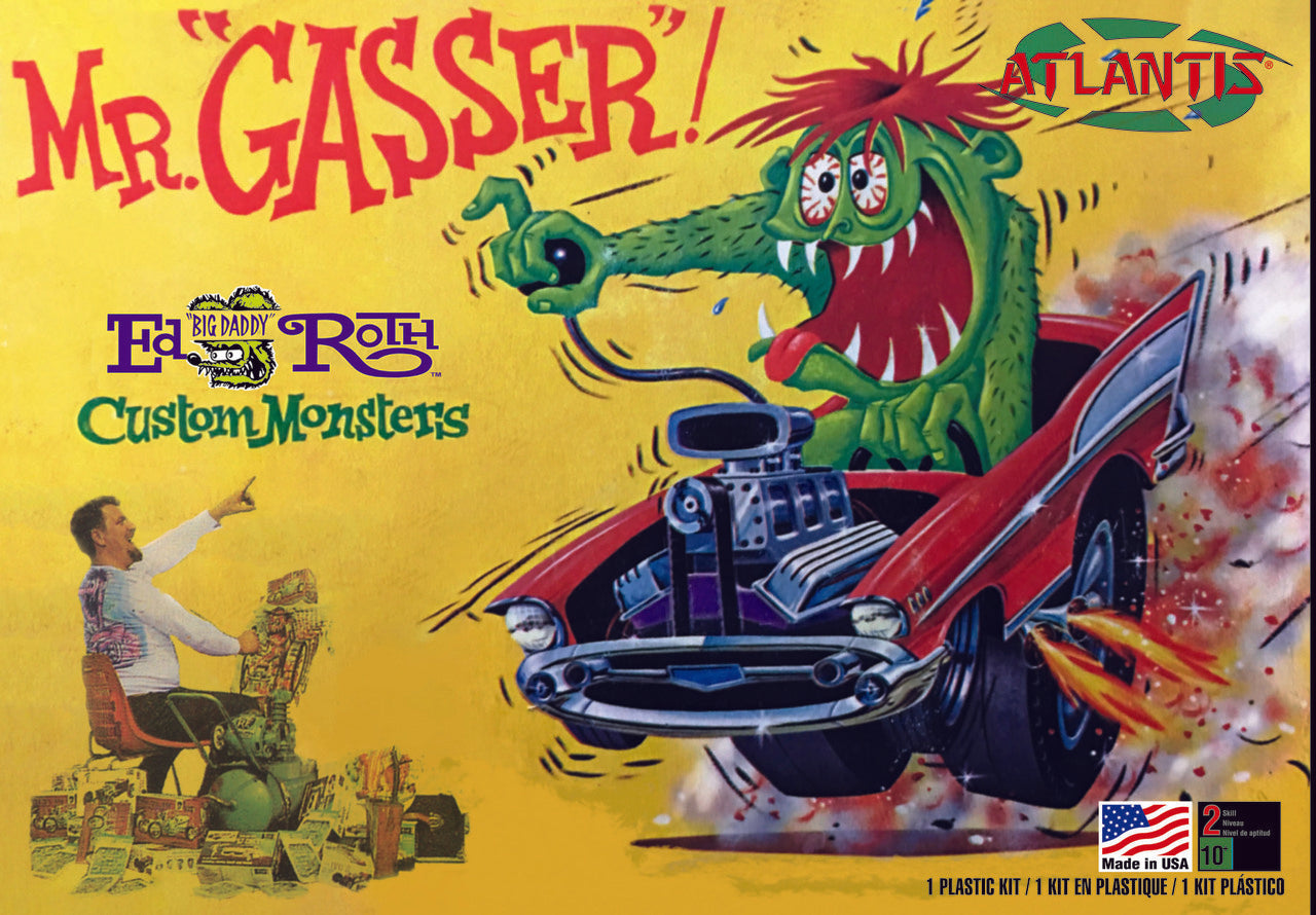 Mr. Gasser Ed Big Daddy Roth 1/32 Scale Plastic Model Kit