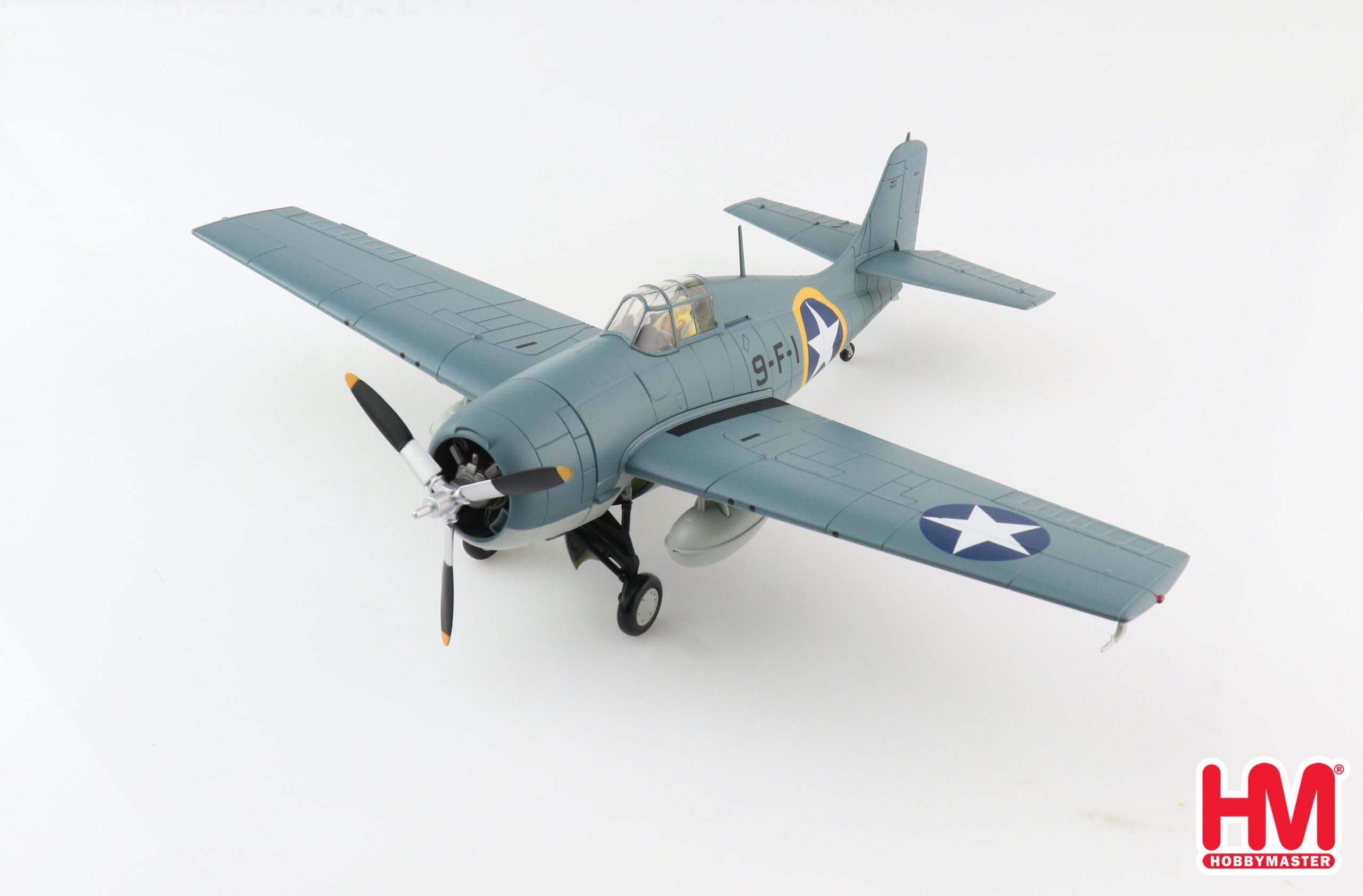 Grumman F4F-4 Wildcat VF-9 USS Ranger (CV-4) “Operation Torch” 1942, 1:48 Scale Diecast Model