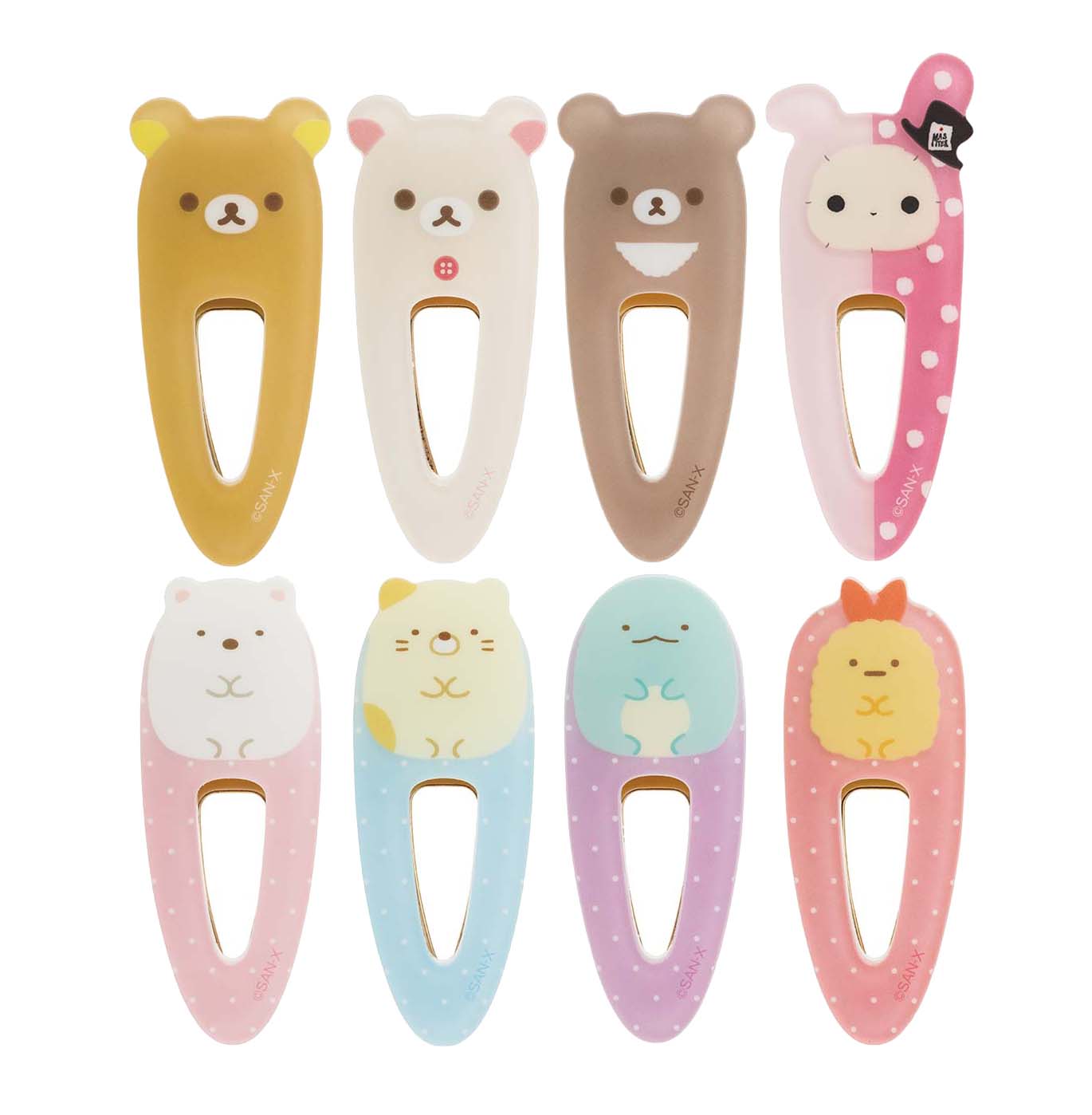Japan San-X Acrylic Hair Clip