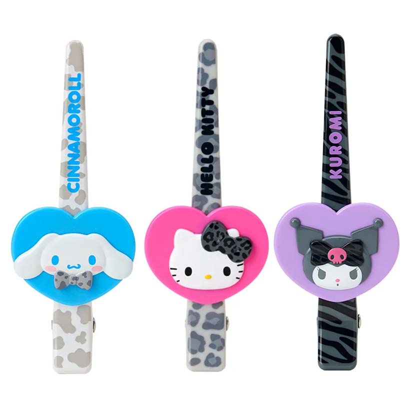Japan Sanrio Side Hair Clip (Monotone Animal)