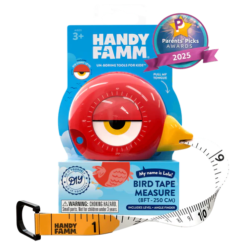 3-in-1 STEM Tape Measure and Construction Tool - Lola