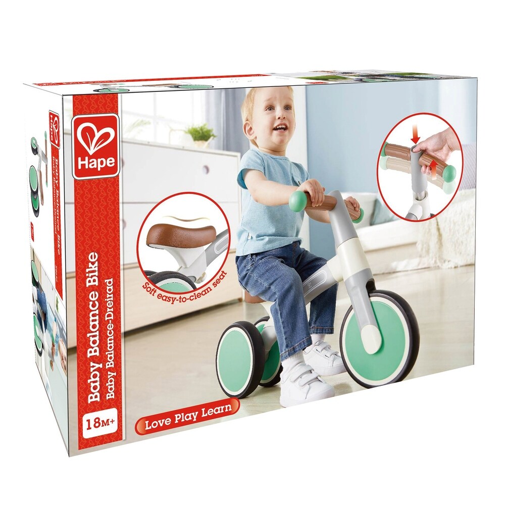 Hape First Ride Balance Bike - Light Green