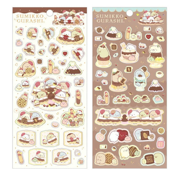 Japan San-X Sumikko Gurashi Sticker Seal (Chocolate Fair)