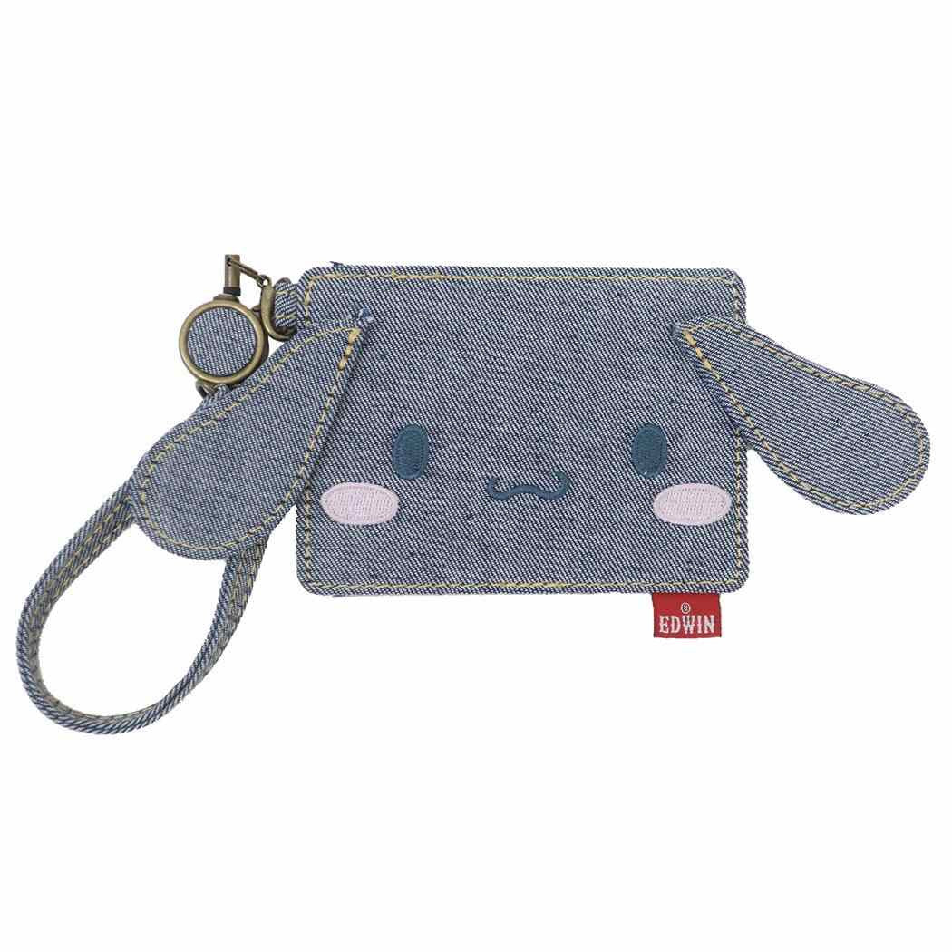 Japan Sanrio Cinnamoroll Denim Card Holder Pass Case (Edwin)