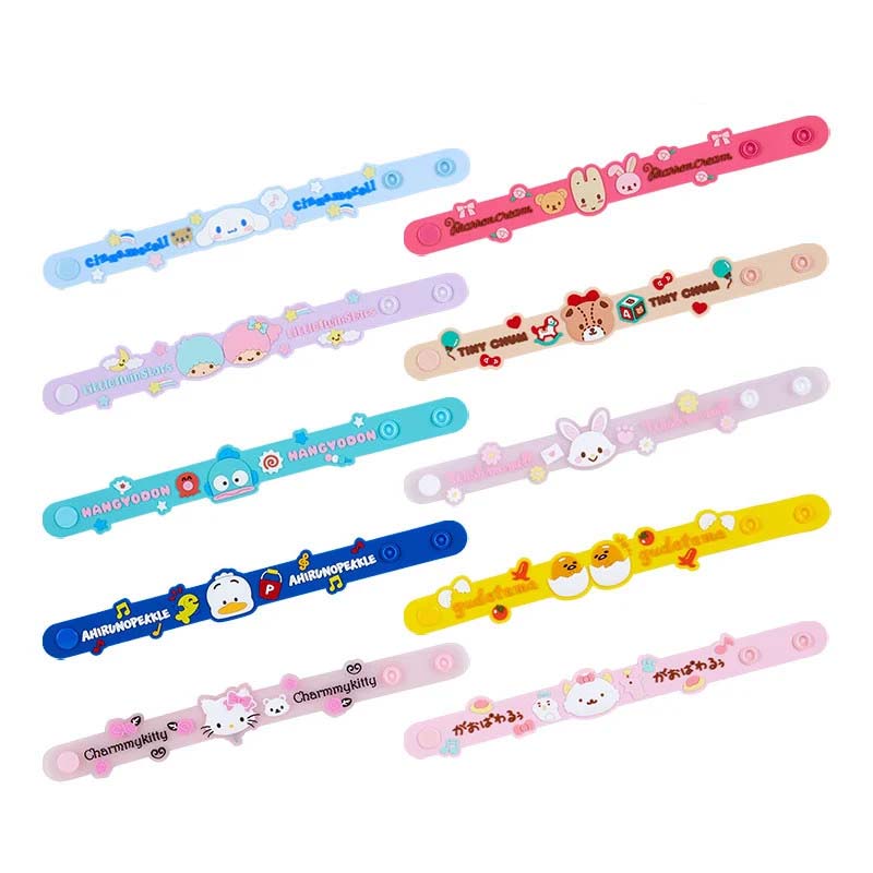 Japan Sanrio Rubber Band Bracelet Blind Box (Character Ranking)