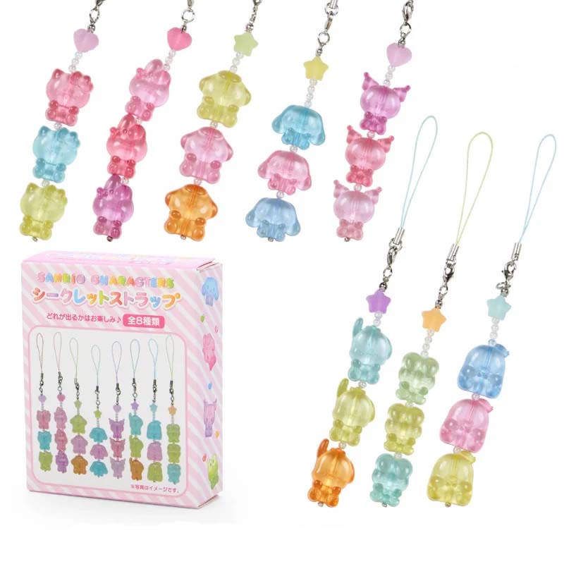 Japan Sanrio Mobile Strap Charm Blind Box (Gummy Candy)